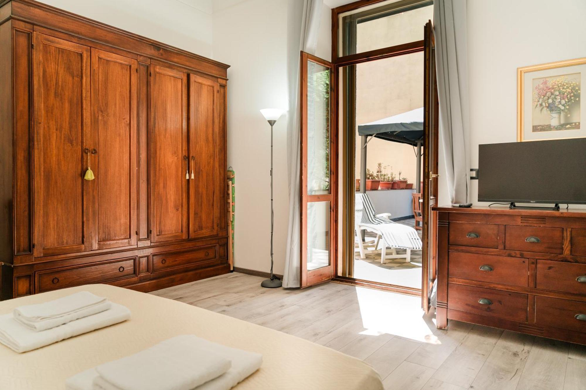 Appartamento Centrale Con Terrazza อาลเกโร ภายนอก รูปภาพ